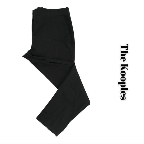 The Kooples Black Trousers - Picture 1 of 4